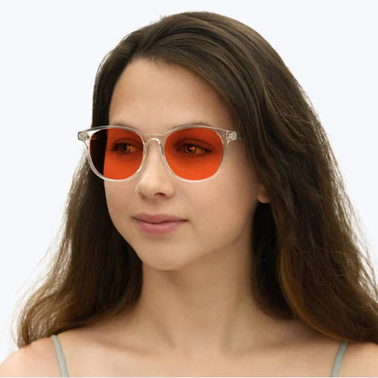 Transparent EarthGrounding Anti-blue Light Glasses