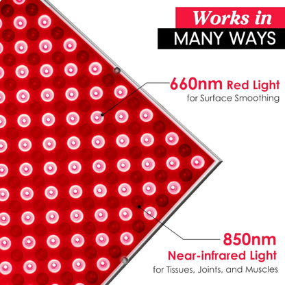 EarthGrounding™ Red Light therapy panel