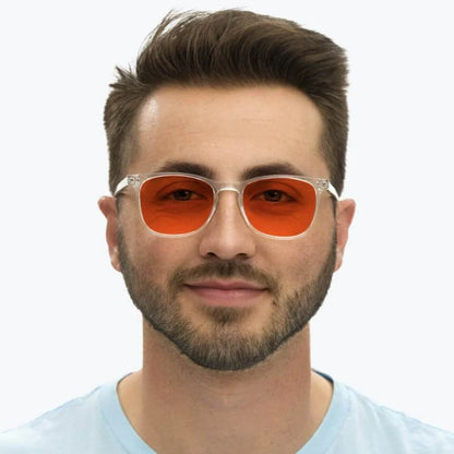 Transparent EarthGrounding Anti-blue Light Glasses